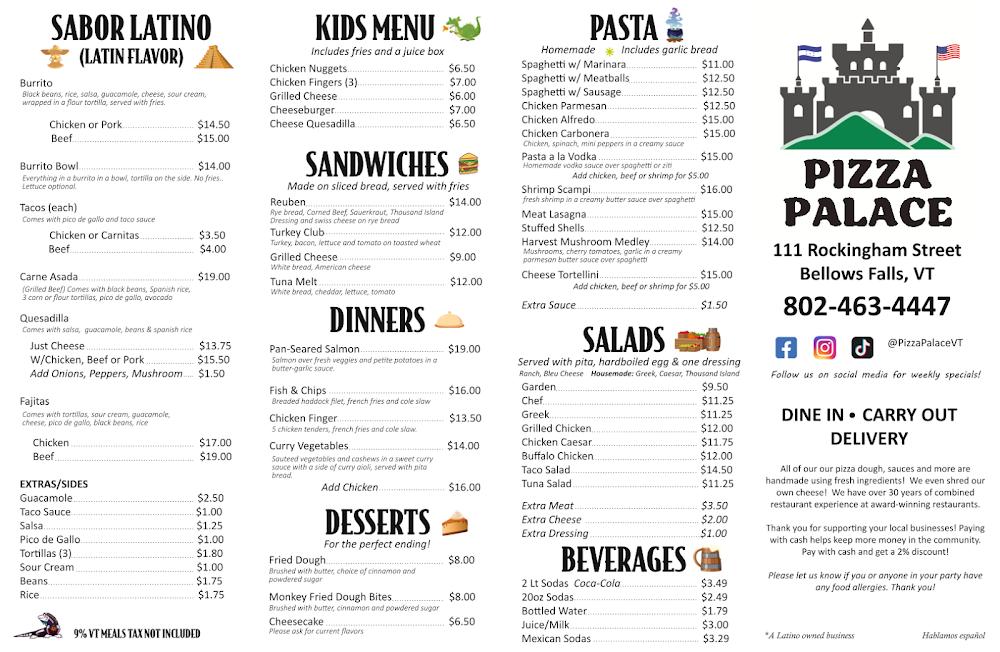 Pizza Palace Cheese