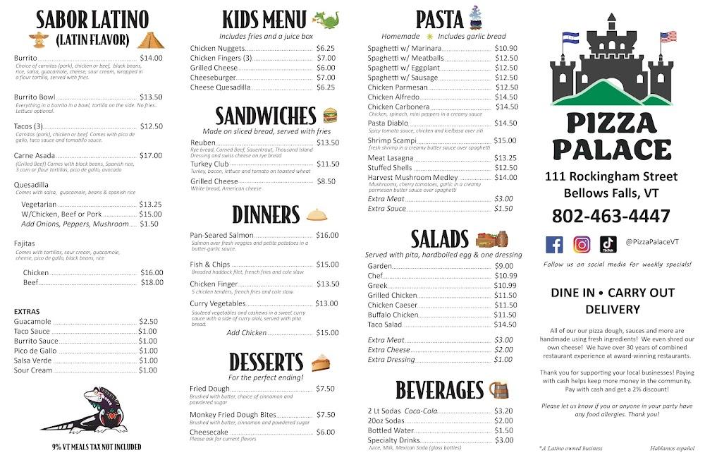Pizza Palace Menu image 3