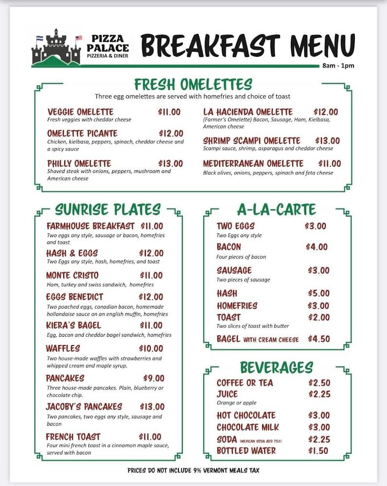 Pizza Palace Menu image 4